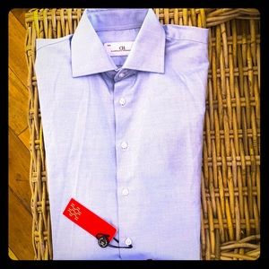NWT 100% Cotton Designer Dress Shirt